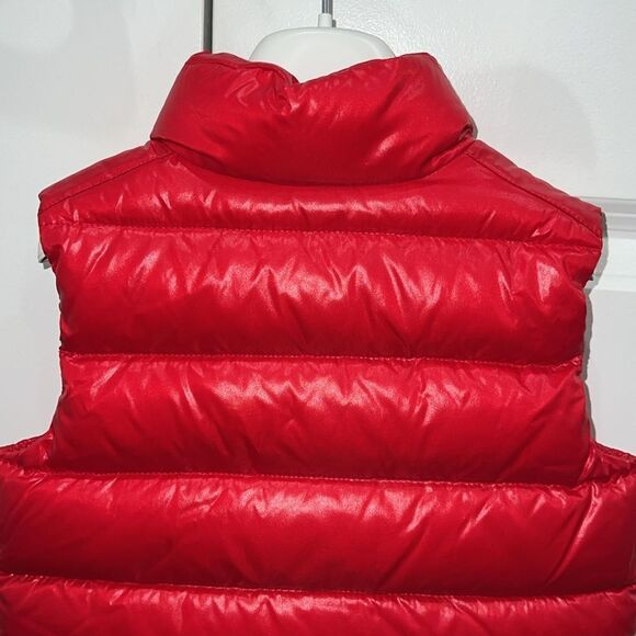 MONCLER UNISEX KIDS BERNARD GILET RED VEST LIKE NEW 2Y - Picture 8 of 15